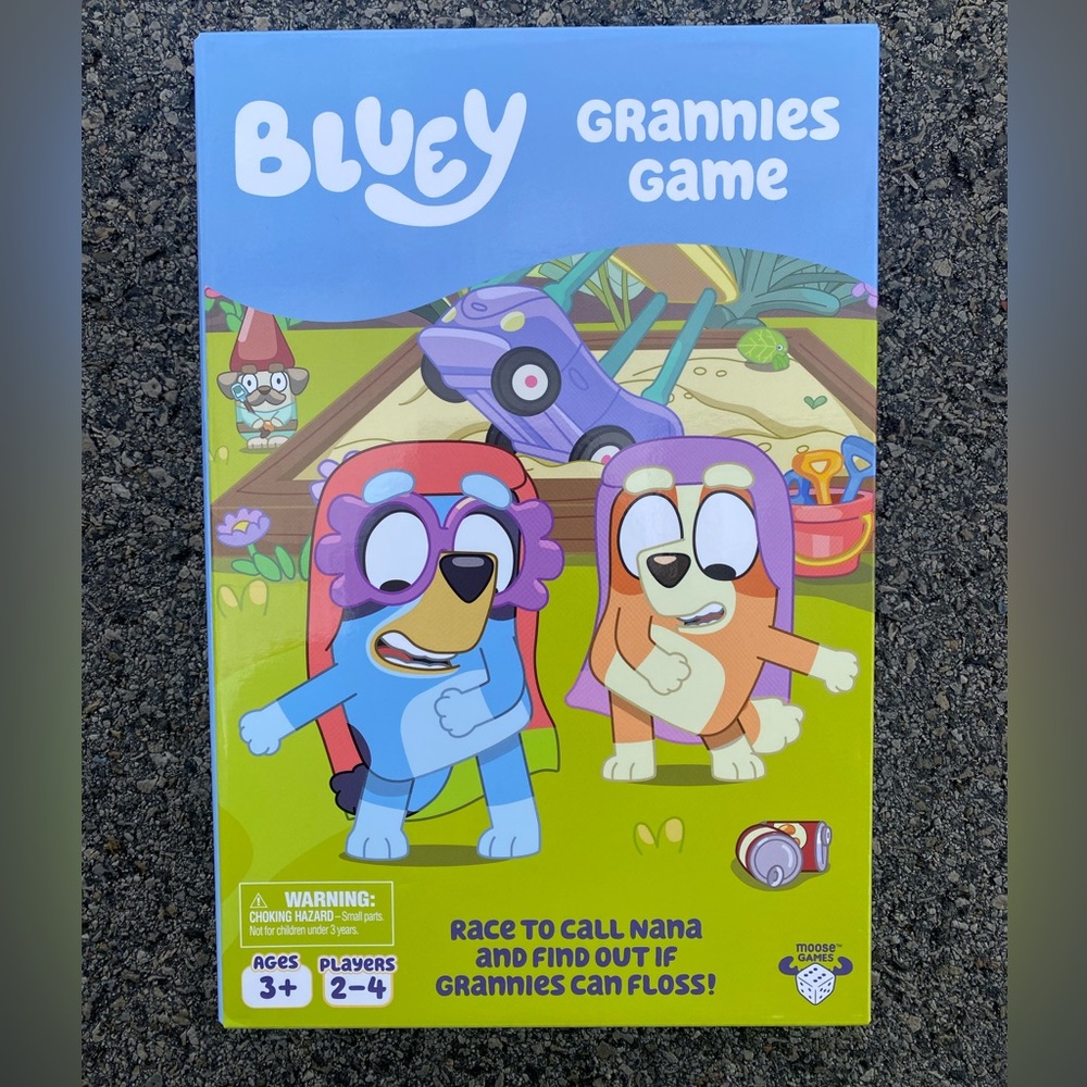 BLUEY Grannies Game  Race to Call Nana  Preschool Ages 3+